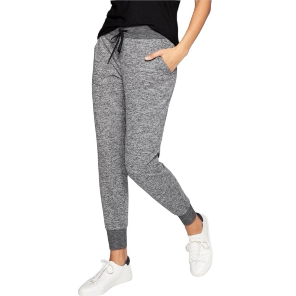 Athleta 2.0 Flux Joggers. EUC Charcoal Gray. 4 Pockets. Drawcord. Size Small